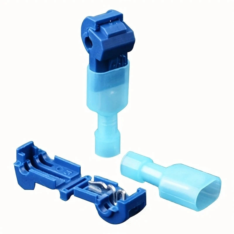 20Pairs Quick Electrical Cable Connectors Snap Splice Lock Wire Terminals Crimp