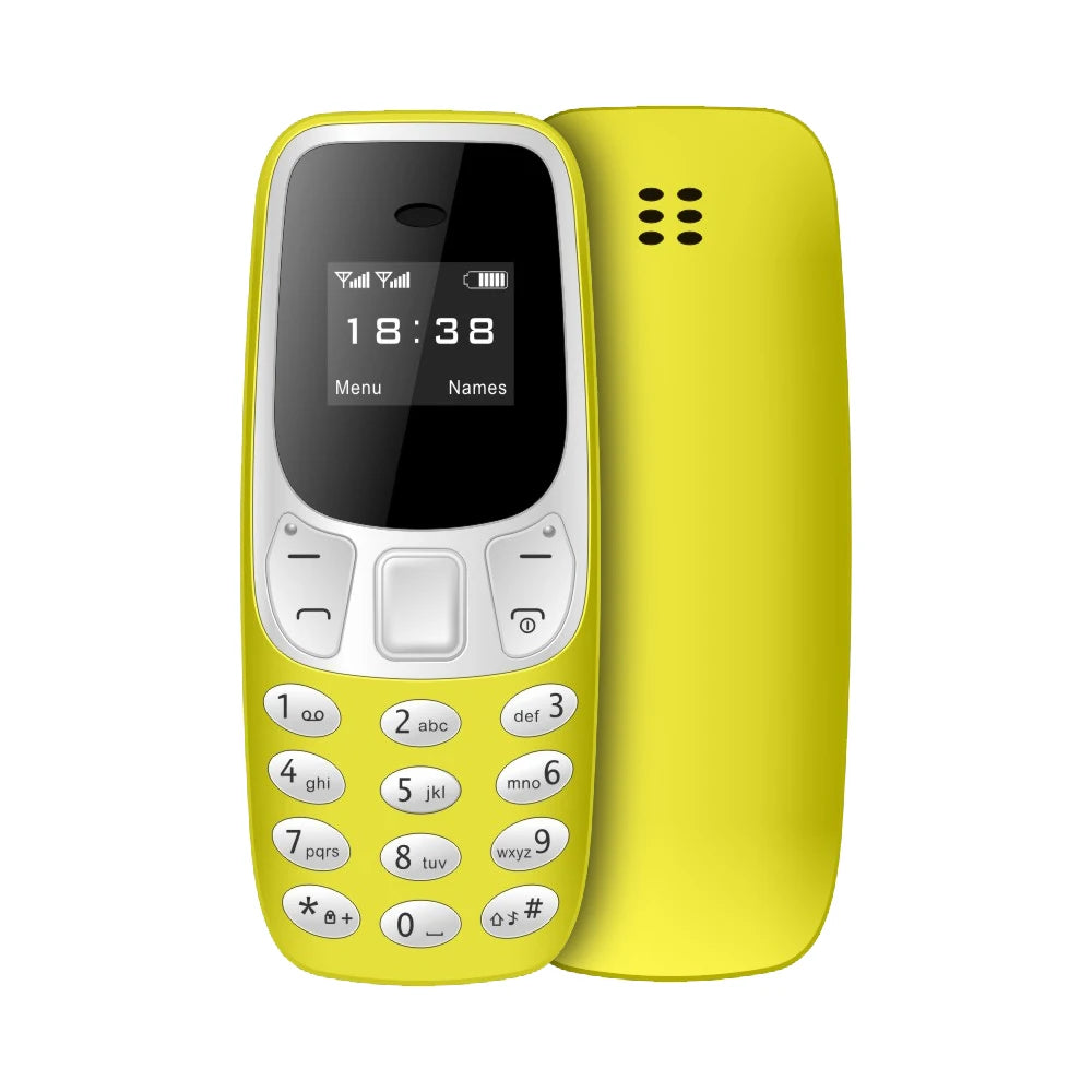 SERVO Small Mobile Phone Bluetooth Dialer Magic voice Low Radiation Telephone Call Recording 2/3 SIM GSM Unlocked Mini Cellphone
