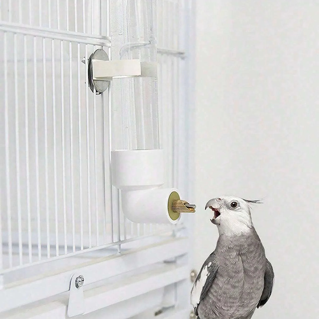 1pc-Bird automatic water dispenser, water bottle with needle, equipment for providing water to birds