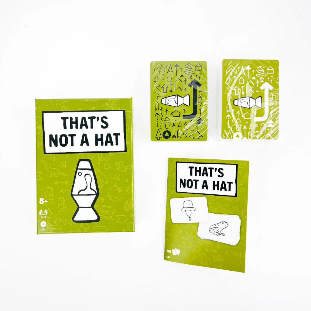 That’s Not A Hat Party Game Set Memory Tabletop Game 3-8 Players Cards for Family Gatherings Interactive Fun Gift