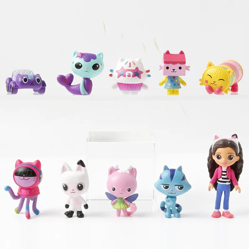 Gabby's Dollhouse Action Figure Toys Cute Doll Collection Cartoon Model