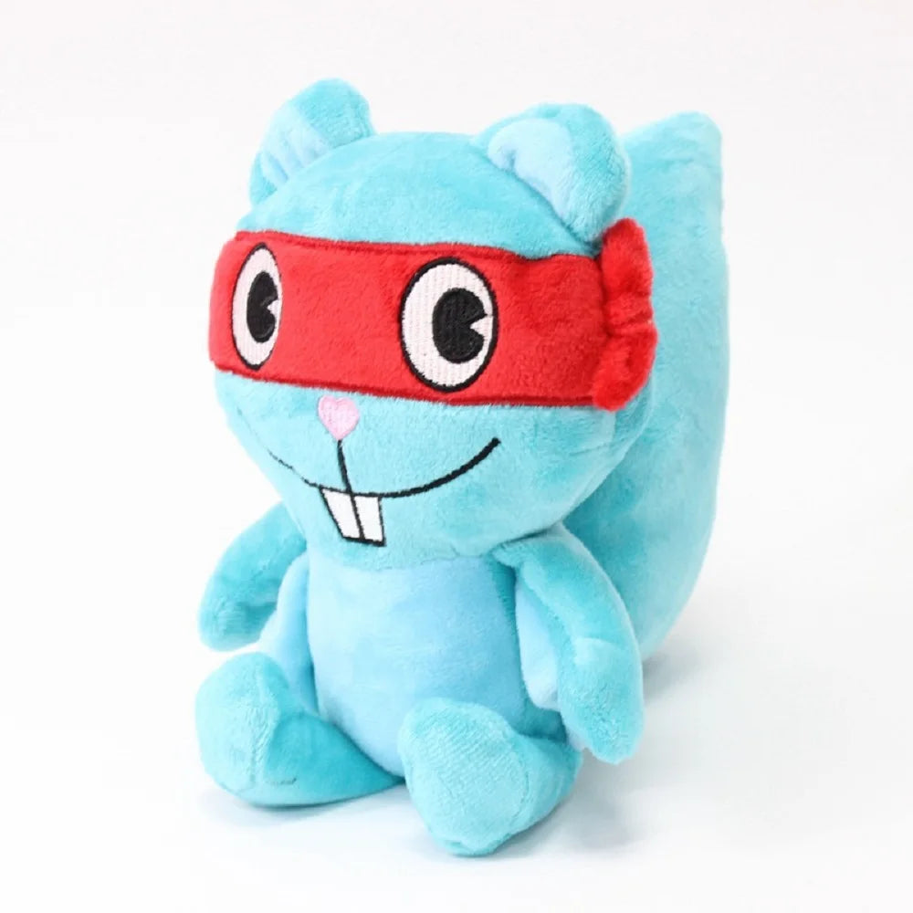 25CM HTF Happy Tree Friends Anime Happy Tree Friends Soldier Fliqpy Plush Toys Dolls Military Flipy Doll Plush Toy for Kids Gift