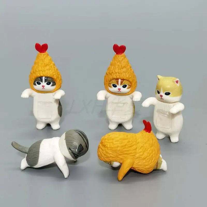 New Products In Stock Mofusand Doll Cat Fruit Blind Box Handmade Female Healing Series Desktop Ornament Surprise Birthday