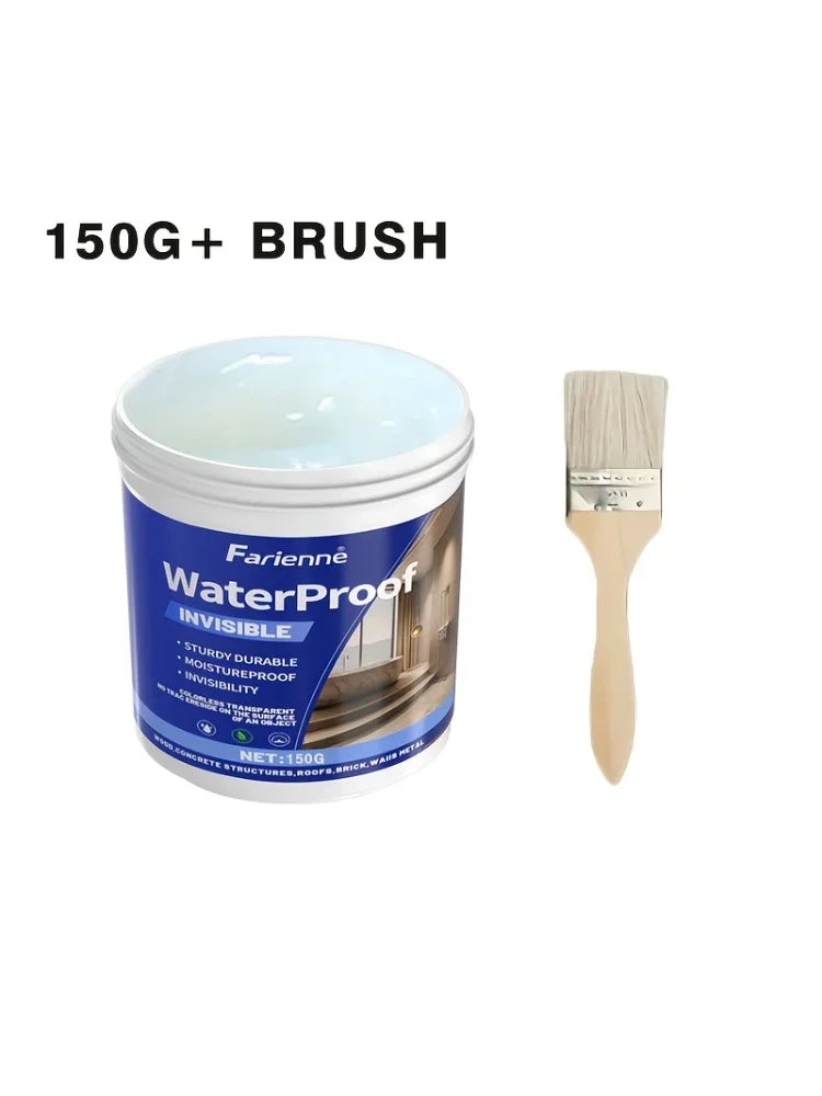 Super Invisible Transparent Waterproof Sealant, Nano Leak-Proof Coating, Crystal Clear Sealing Glue -Once solution the recurring