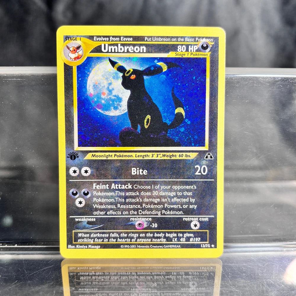 Holographic PKM Single Cards Charizard EX Pikachu 1st Edition Neo Mewtwo PTCG Proxy Cards Collection Battle Cards Toys Gifts