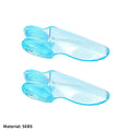 2PCS Silicone Gel Thumb Corrector Bunion Foot Toe Hallux Valgus Protector Separator Finger Straightener Adjuster Foot Care Tool