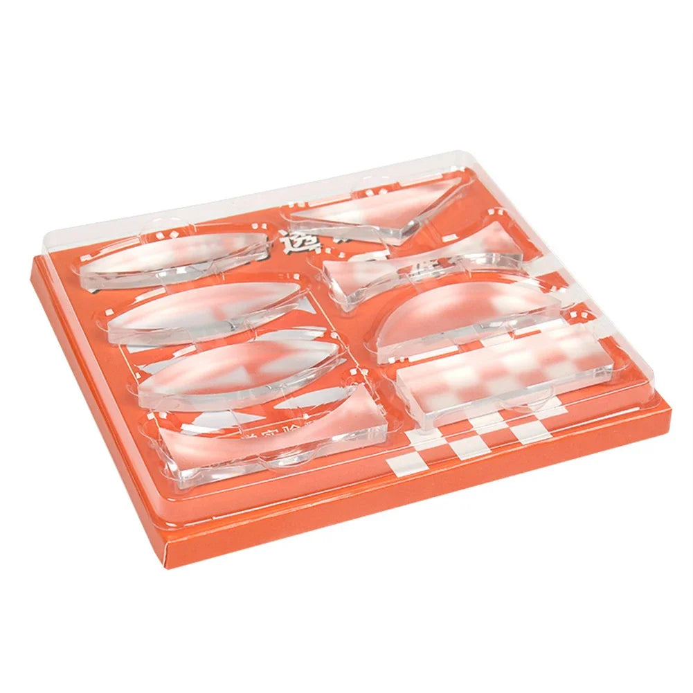 Geometric Optics Experimental Set Lens Imaging Equipment Tools Battery Powered Refraction Optical Experiment Set for Child Kids