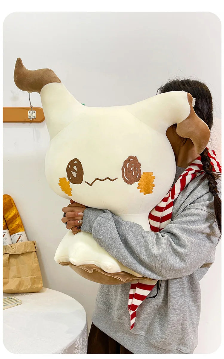 35/55/75cm Pokemon Mimikyu Cute Cartoon Plush Toy Doll Soft Pillow Sofa Cushion Kawaii Room Decor Sleeping Companion Doll Gifts