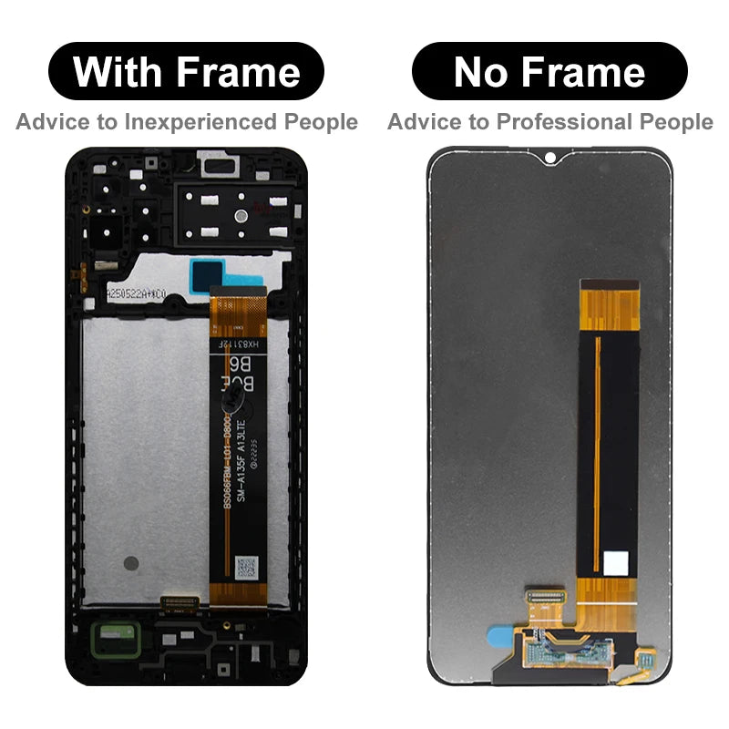 AAA Quality 6.6" IPS LCD For Samsung Galaxy A13 4G LCD A135 Display SM-A135F Touch Screen For SM-A135M SM-A135F/DS Replace Part