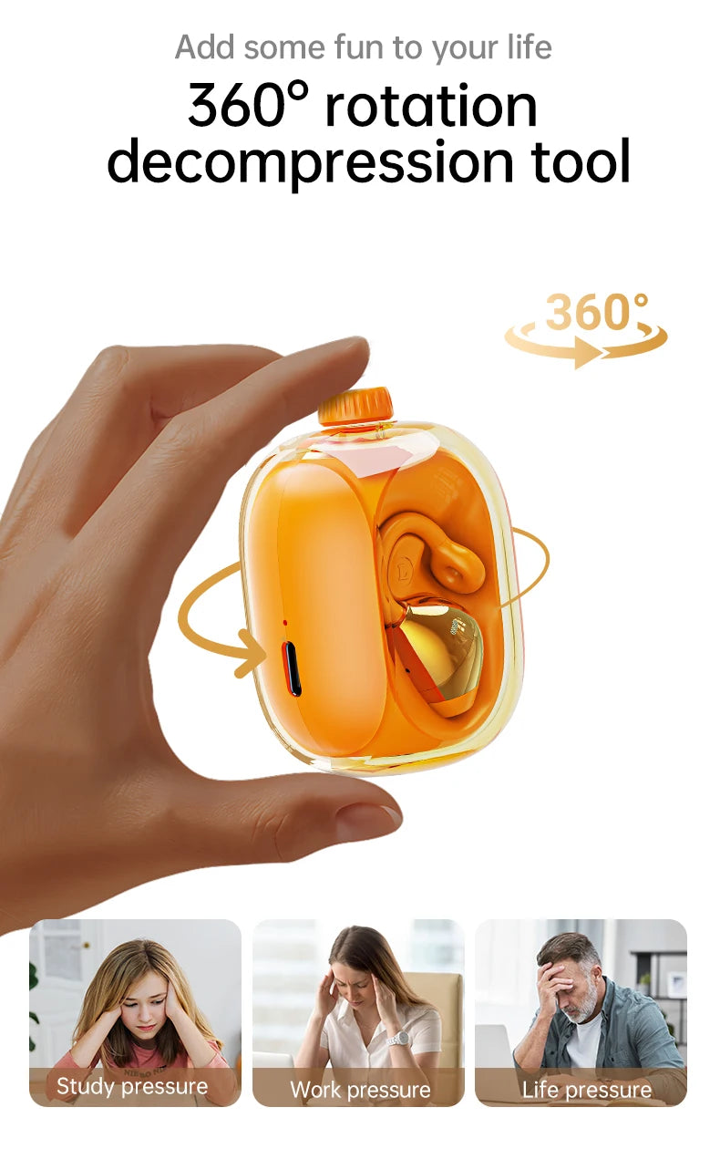 BT  Earphone Clip On Monaural Inear Motion Stereo Bone Conduction Gd28 Business Wireless Earphone Mini Monaural Tws