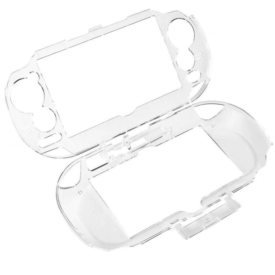 Clear Crystal Hard Shell Case for PS Vita 1000 Handheld Transparent Protective Full Cover for Sony PSV 1000 Gaming Accessories