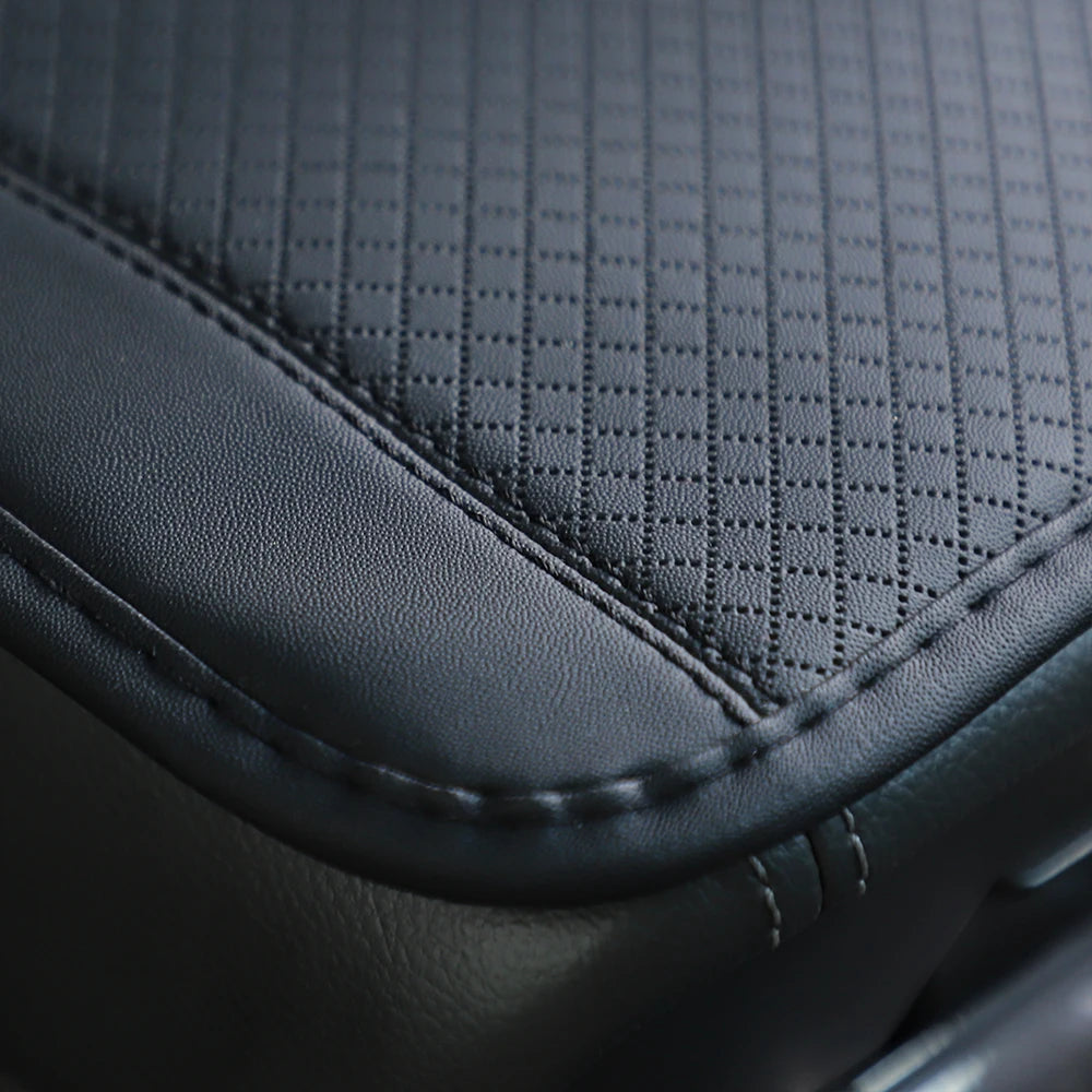 1 PU Comfortable Embossed Waterproof Anti-fouling Car Armrest Cushion Central Control Cushion Automotive Supplies