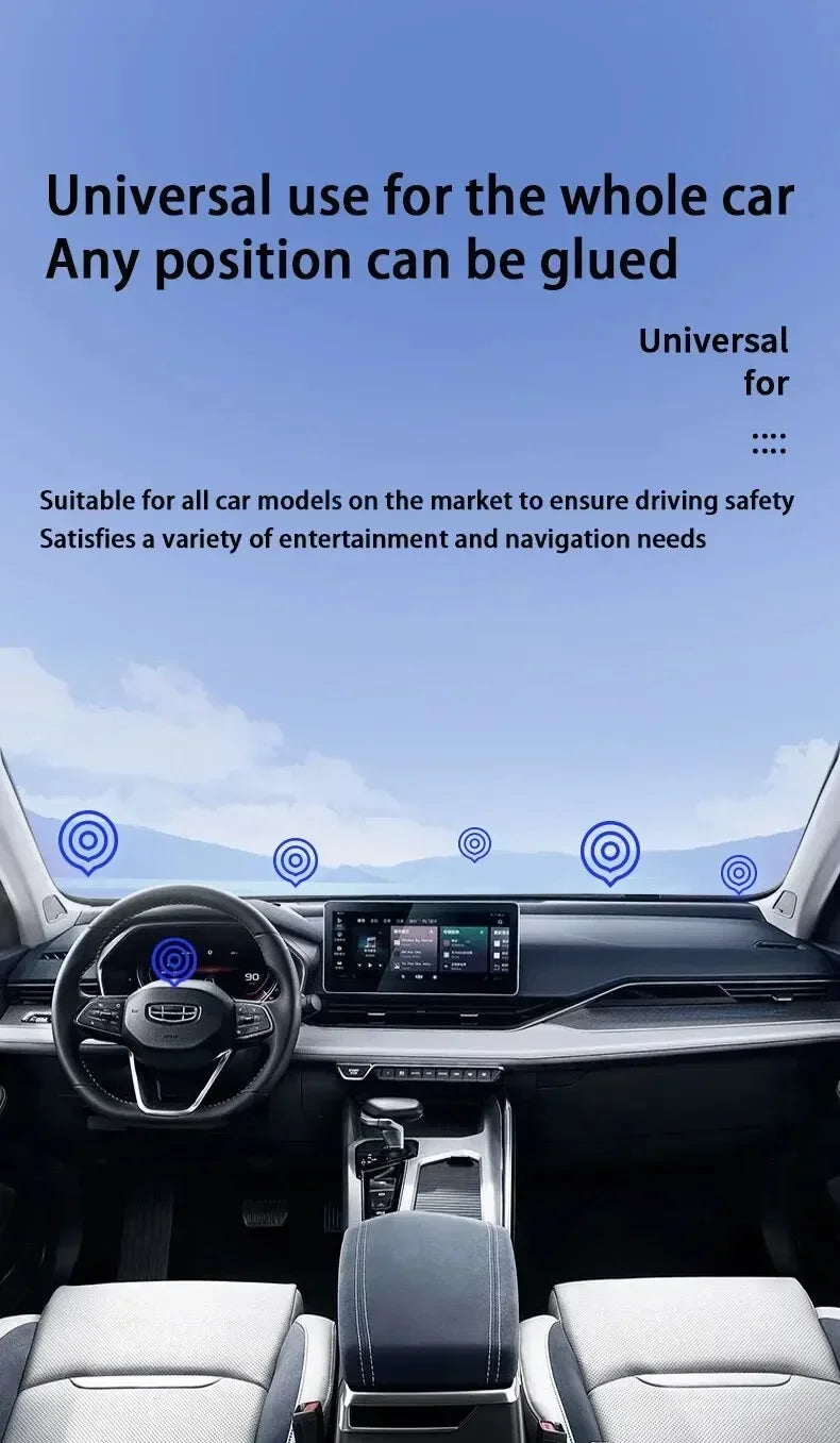 Magnetic Car Phone Holder Mount Without Gravity Mobile Cell GPS Magnet Suction Support In Car Bracket for iPhone Samsung Stand