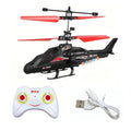 2-Way Remote Control Airplane Infrared Induction Helicopter LED Lights Drone USB Charging Fighter Model Boy Toy