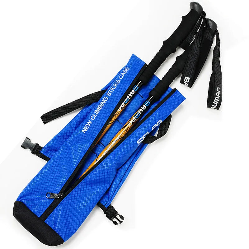 Outdoor Hiking Poles Backpack Crutches Storage Bag Portable Folding Hiking Poles Bag