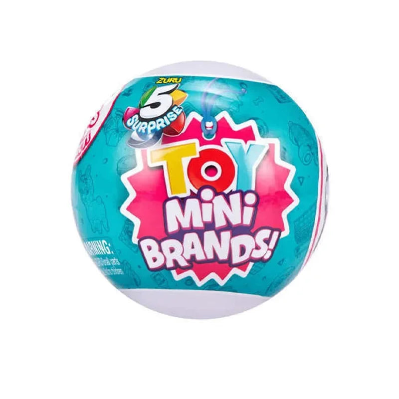 5 Surprise Mini Brands Capsule Toys Mystery Blind Box Fashion Surprise Ball Real Miniature Doll Collectible Toys Gifts