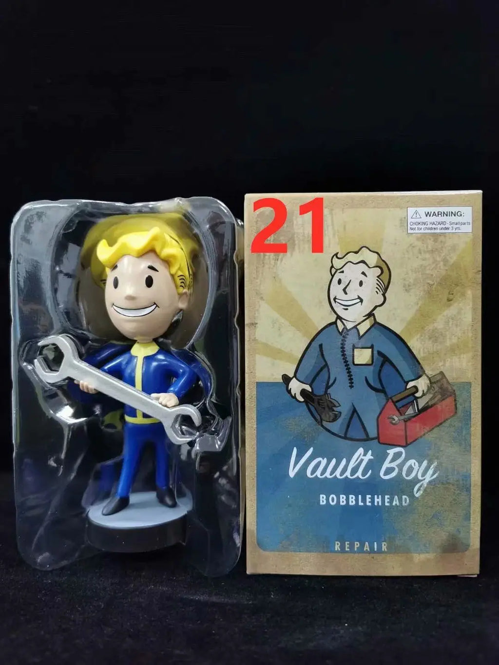 Hot Vault Boy Generation 7 Shaking Anime Action Figure Statue Model Room Ornament Toys Collectible Childrens Surprise Xmas Gifts