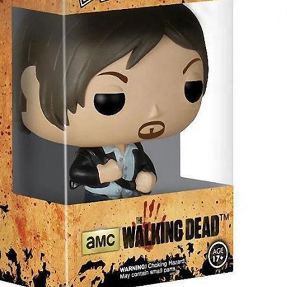 Rick Grime The Walking Dead Negan Keychain Toy Pocket Daryl Dixon Figure