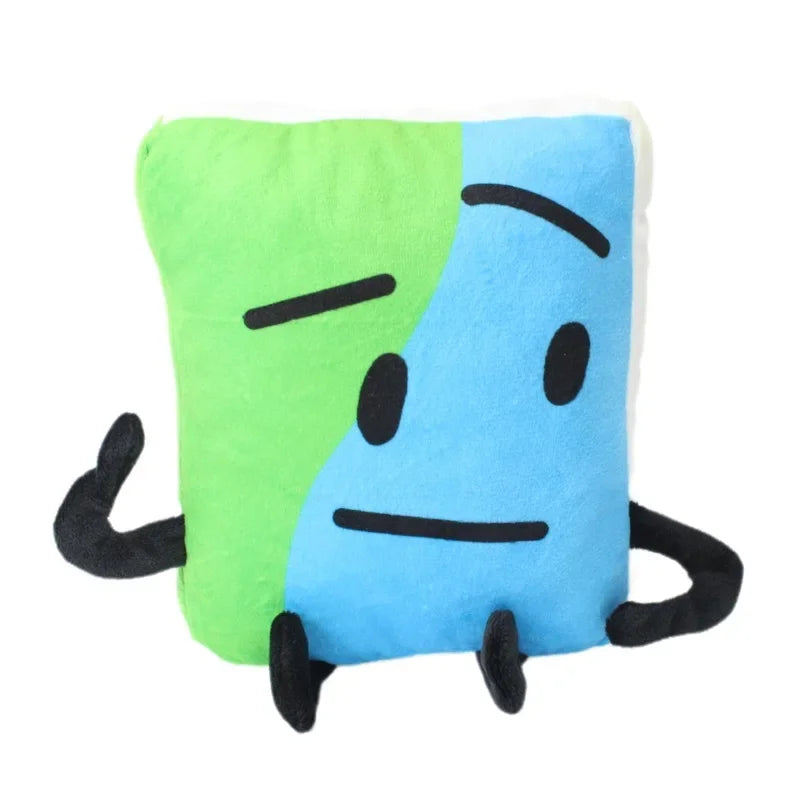 New Arrival BFDI Battle For Dream Island Plush Toy 70 Stuffed Doll Soft Animal X Number Blintz Block Marker Stapler French Fries
