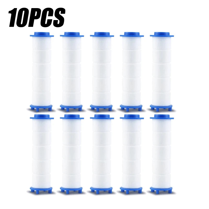 50PCS Shower Head Filter Replacement Showerhead Remove Chlorine/Fluoride/Hard Water/Calcario Hygienic Bathroom Accessories