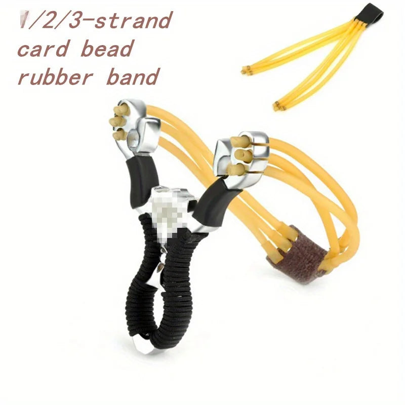 2pcs Slingshot Card bead rubber band Slingshot replaces elastic rubber band, round rubber band and slingshot accessories.