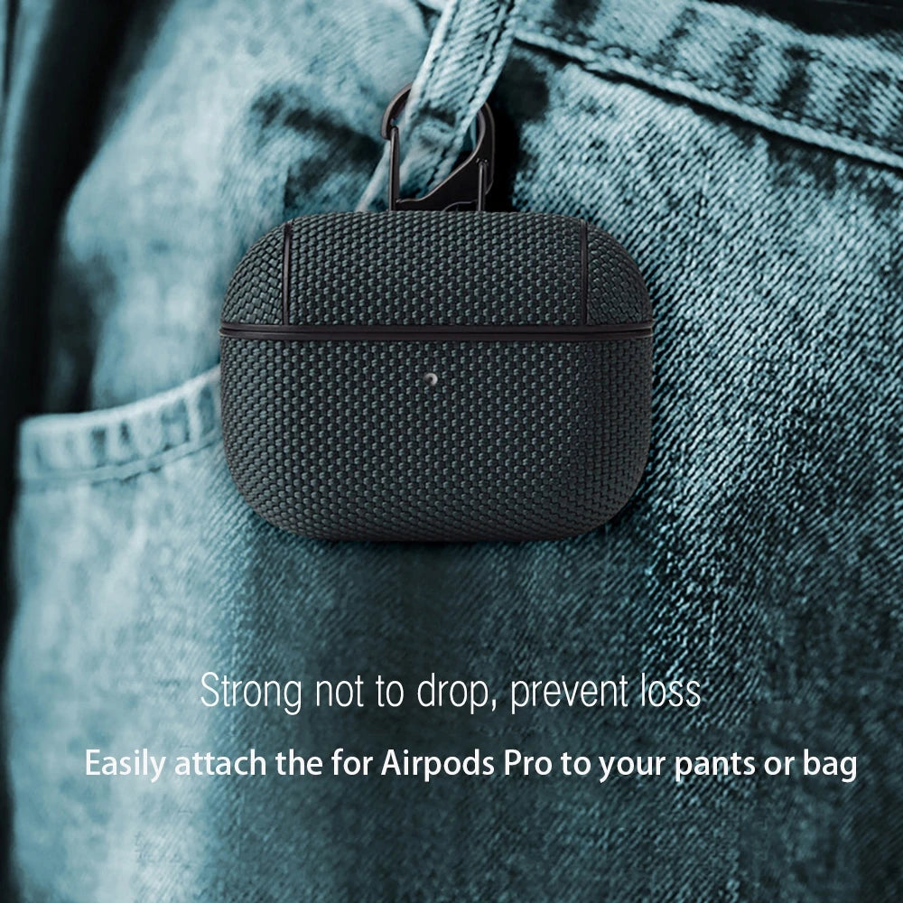 Case for AirPods Pro 2 Cover Wireless Earphone Case For AirPods 3 Textile Cloth Protective case AntiFingerprints For Airpods 2 1