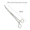 1pc Stainless Steel Hemostatic Forceps Surgical Forceps Tool Hemostat Locking Clamps Forceps Fishing Pliers Curved/Straight Tip