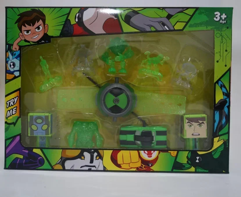Ben10 Omniverse Action Figures Omnitrix Ben Tennyson Projection Watch Sound Light Doll Model Collect Ornaments Gifts Toy