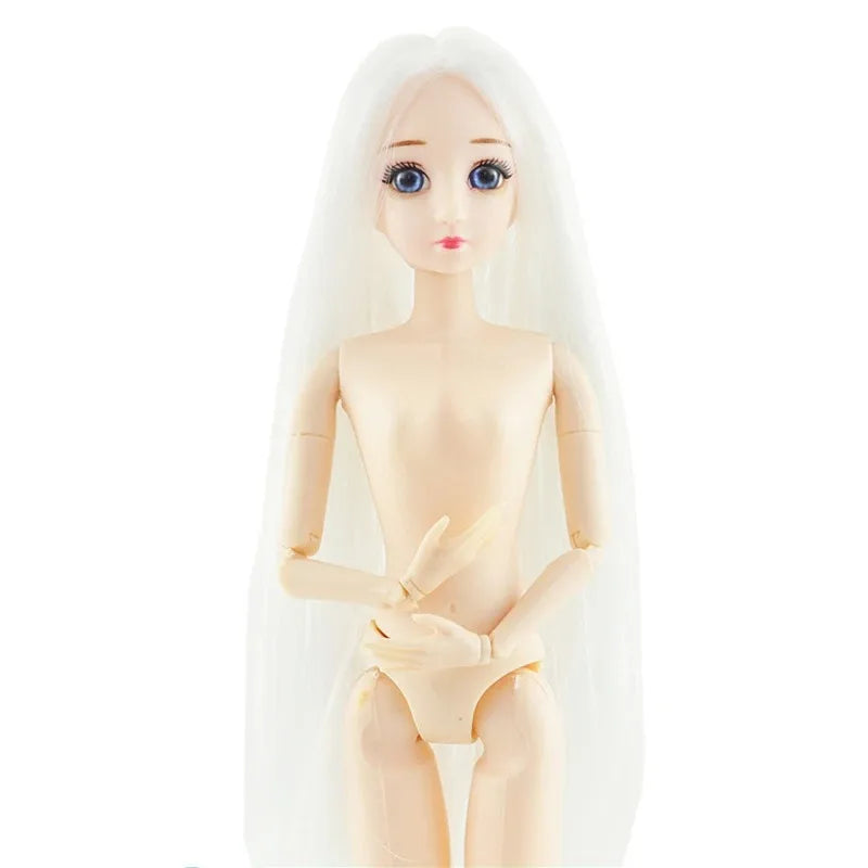 30cm Doll Toys for Girls 1/6 BJD Dolls Body Make-up 3D Eyes Beautiful Princess Baby Girl Dolls Plastic DIY Toy for Girls