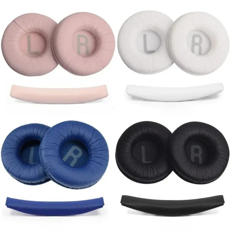 1Set Earpads Replacement Ear Cushions Pad Covers Top Headband For JBL T450BT T500BT Tune600 660 510BT Headphone Headset