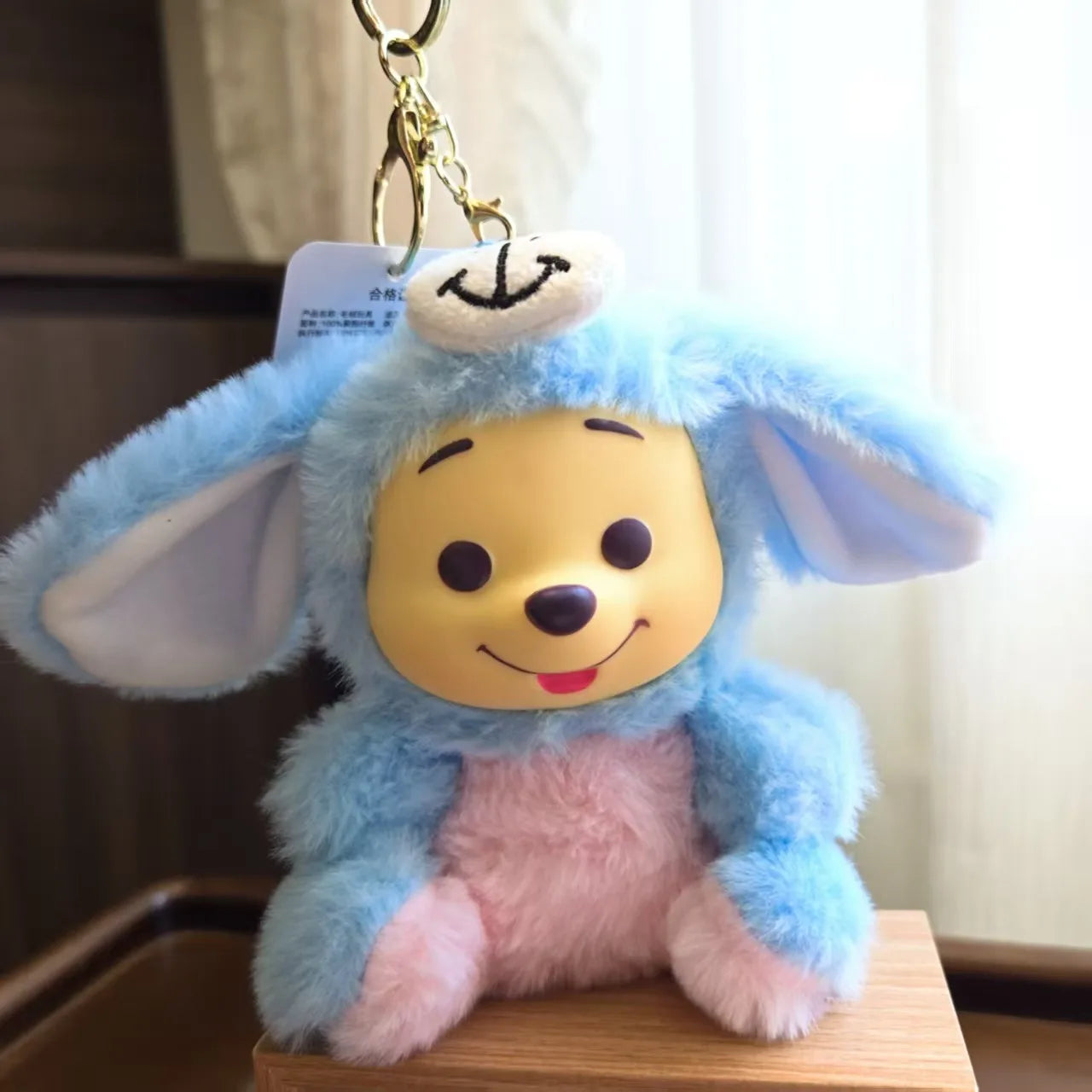 Disney Winnie the Pooh Bear Tiger Pig  Happy Times Series Blind Box Toy Vinyl plush toys Decor Doll Kid Birthday Xmas Gift
