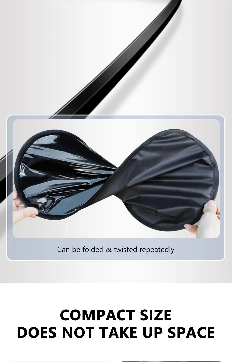 New Electrostatic Sun Visor for Car Side Window 4-Layer Sun Shade Curtains Anti-Glare UV-Blocker Auto Internal Blocker 99.9% UV