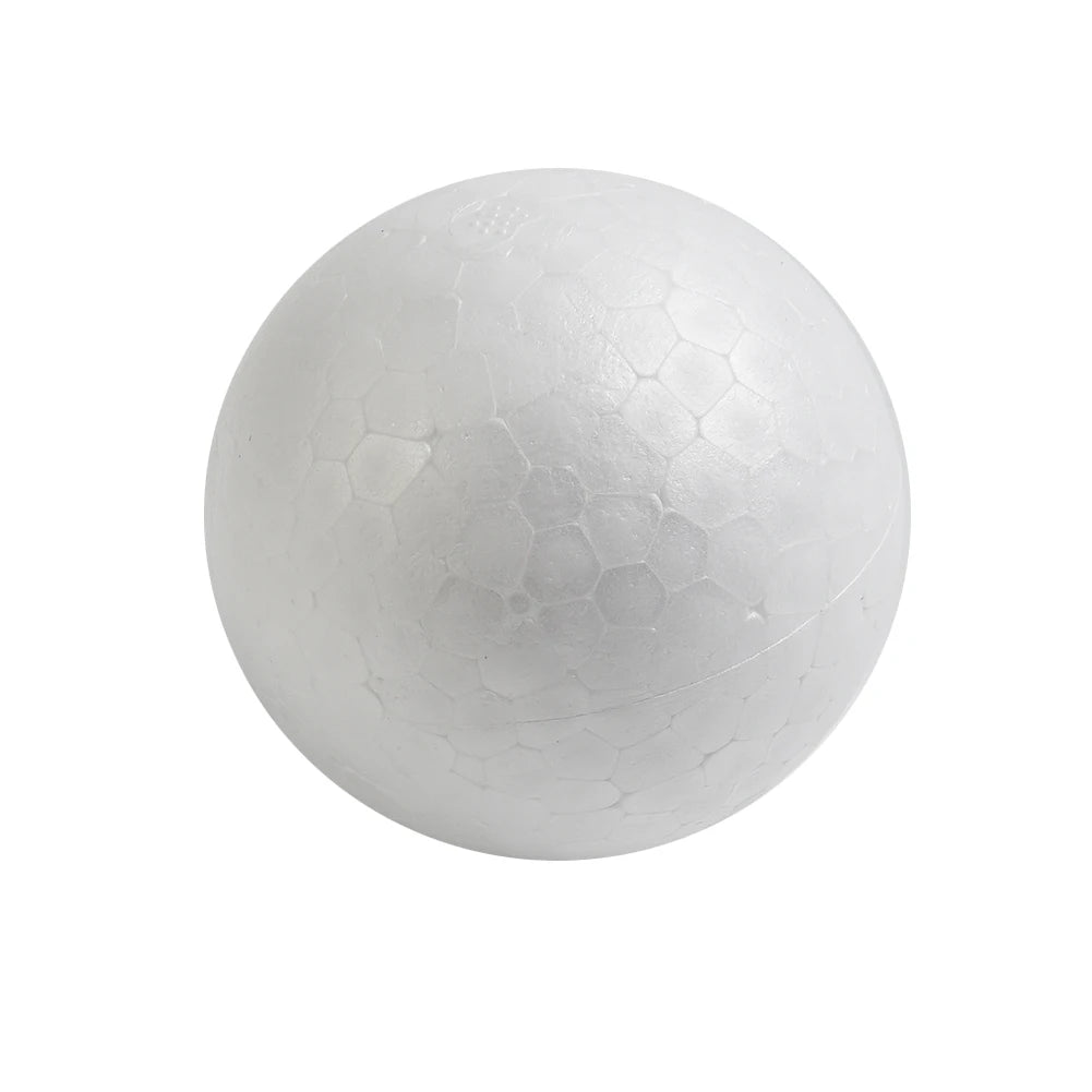 6-12cm Modelling Polystyrene Foam Balls White Craft Balls DIY Hand-painted Gifts Accessory Wedding Celebrations Event Supplies