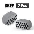 2PCS Silicone Jaw Exerciser Facial Toner & Jawline Fitness Ball Neck Toning Equipment Facial Beauty Tool Double Chin Exerciser