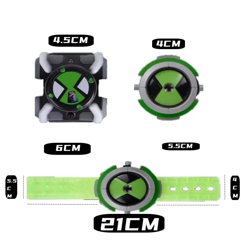 Ben10 Omniverse Action Figures Omnitrix Ben Tennyson Projection Watch Sound Light Doll Model Collect Ornaments Gifts Toy