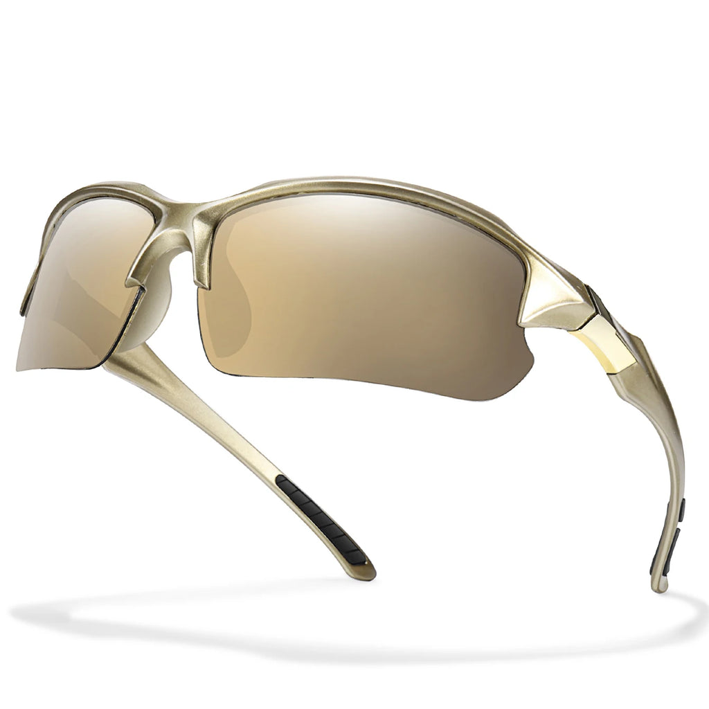 Polarized Lens Fishing Sunglasses Classic Sports Shades UV Protection for Men Women Outdoor Sports Running Hiking Cycling