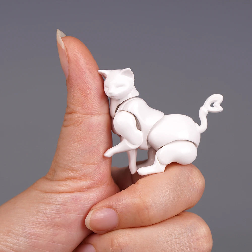 New 1/2 Palm Mini Articulated Action Figure - Anime Character Base Model with Movable Joints - Gashapon Artist Reference Tool