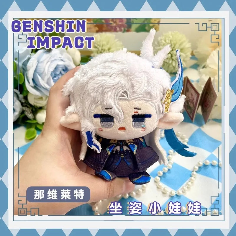 Genshin Impact Plush Doll Sandrone Columbina Yae Miko Arlecchino Sigewine Yae Miko Game Cosplay Stuffed Kids toy Illuga gift