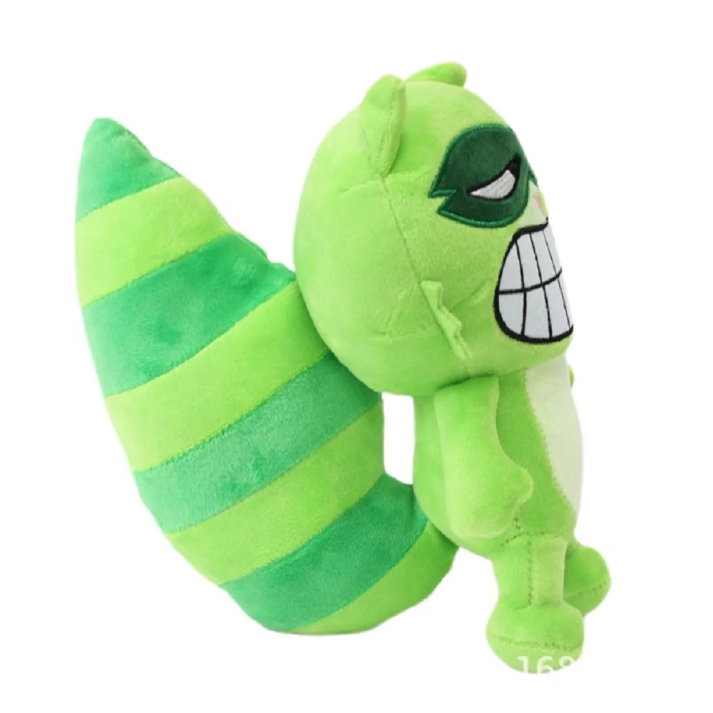25CM HTF Happy Tree Friends Anime Happy Tree Friends Soldier Fliqpy Plush Toys Dolls Military Flipy Doll Plush Toy for Kids Gift
