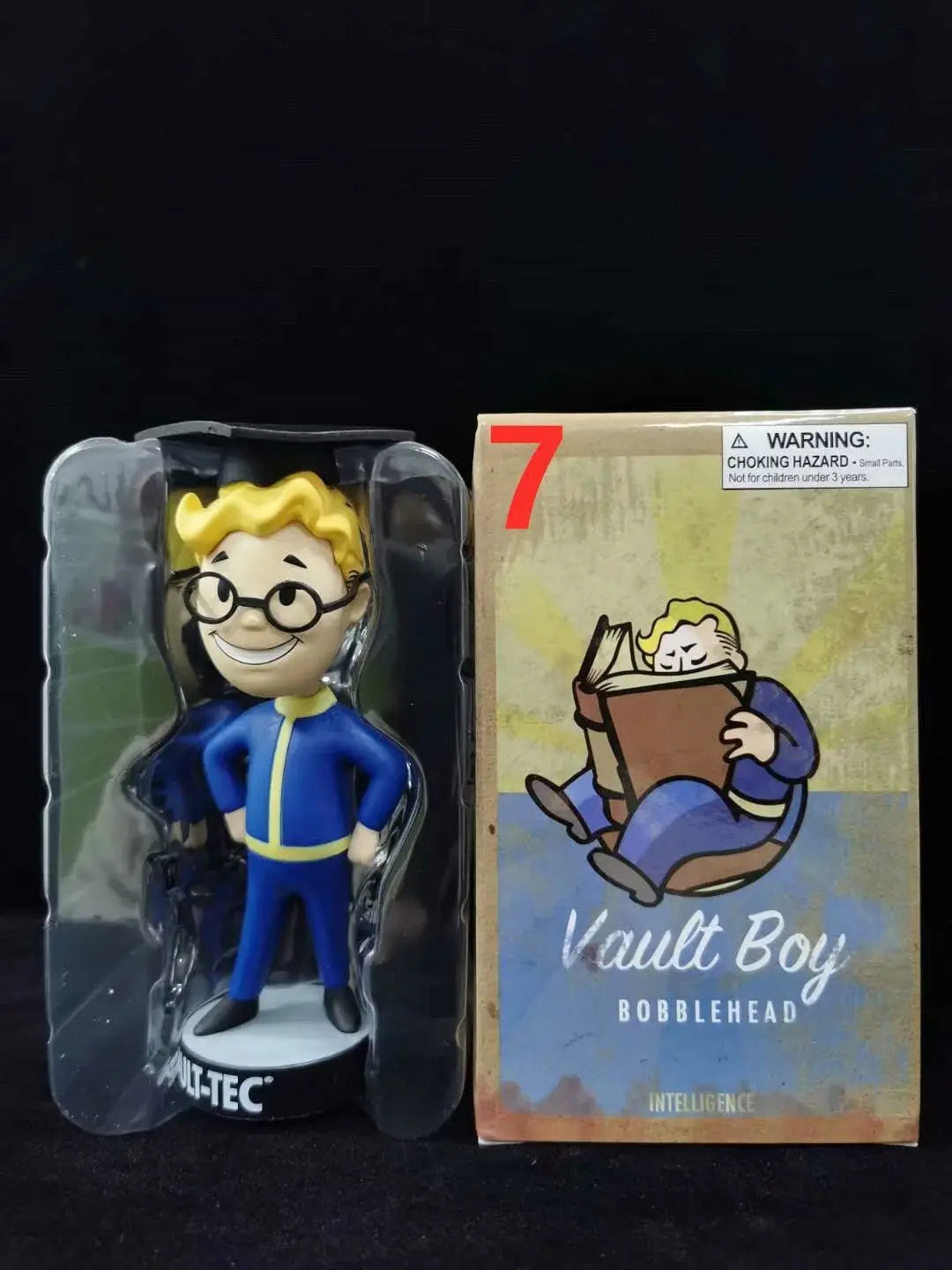 Hot Vault Boy Generation 7 Shaking Anime Action Figure Statue Model Room Ornament Toys Collectible Childrens Surprise Xmas Gifts