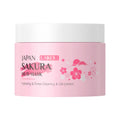 Laikou Sakura Mud Mask Deep Cleansing Oil Control Balance Antioxidan Shrink Pores Remove Blackheads Refreshing Facial Mask90/25g