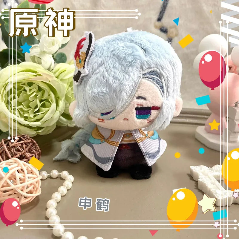 Genshin Impact Plush Doll Sandrone Columbina Yae Miko Arlecchino Sigewine Yae Miko Game Cosplay Stuffed Kids toy Illuga gift