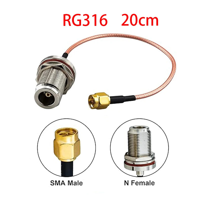 long-range LORA antenna 868MHz 915MHz NB IoT omni N-type connector antenna for Meshtastic Solar Node/Repeaters/Devices Slinkdsco