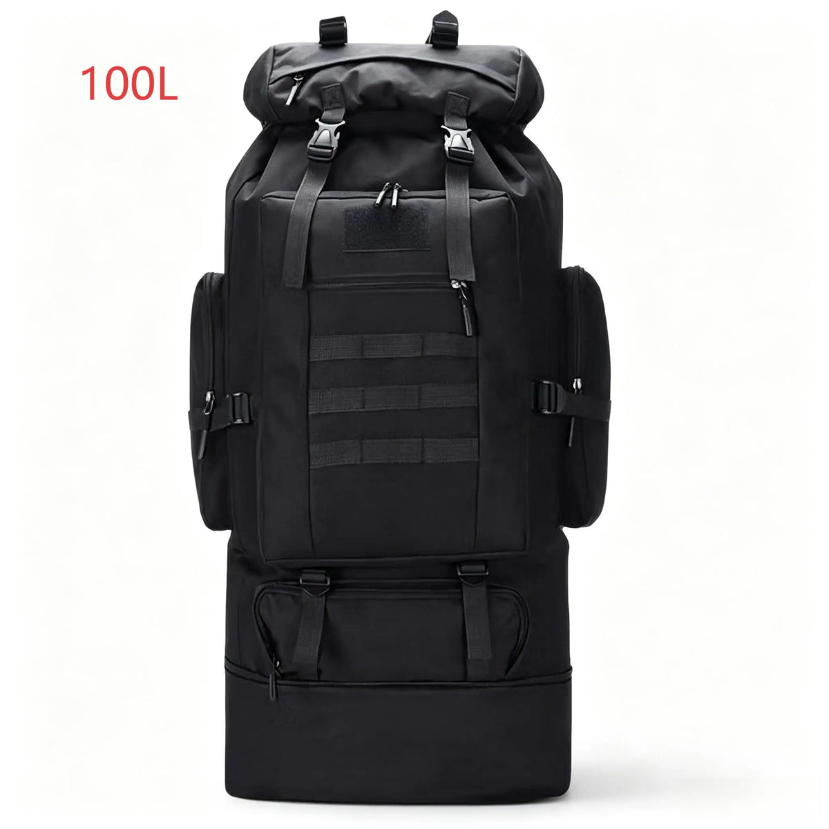 Homefish 80L/100L Large Mountaineering Backpack Outdoor Climbing Bag Tactical Rucksack Hiking Camping Travel Backpack