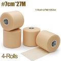 4 Rolls OK TAPE Pre Wrap Athletic Tape Foam, Underwrap Tape Sports Foam, Underwrap Bandage Athletic for Ankle Wrists Knees Sport