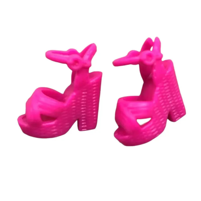 Original 1/6 Doll Shoes Boots Sandals Girl DIY Dressing Doll Toys Doll Decors For FR Super Model Barby Dolls Colorful Doll Shoes