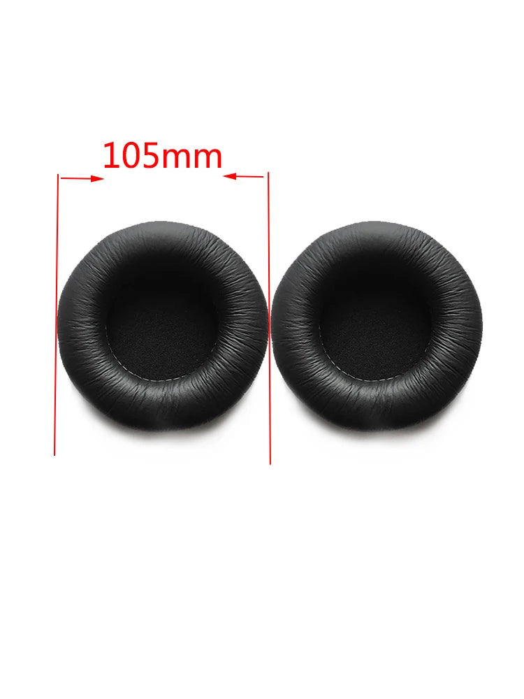 Ear Pads For Headphones Wrinkled Frog Skin Pad Headphone Sponge Leather Foam Covers Cushion Replacement For Headset Accessories