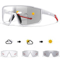 New Style Brand Photochromic Eyewear Men Women Bicycle MTB Bike Running Fishing Cycling Glasses Comfortable Windproof Goggles