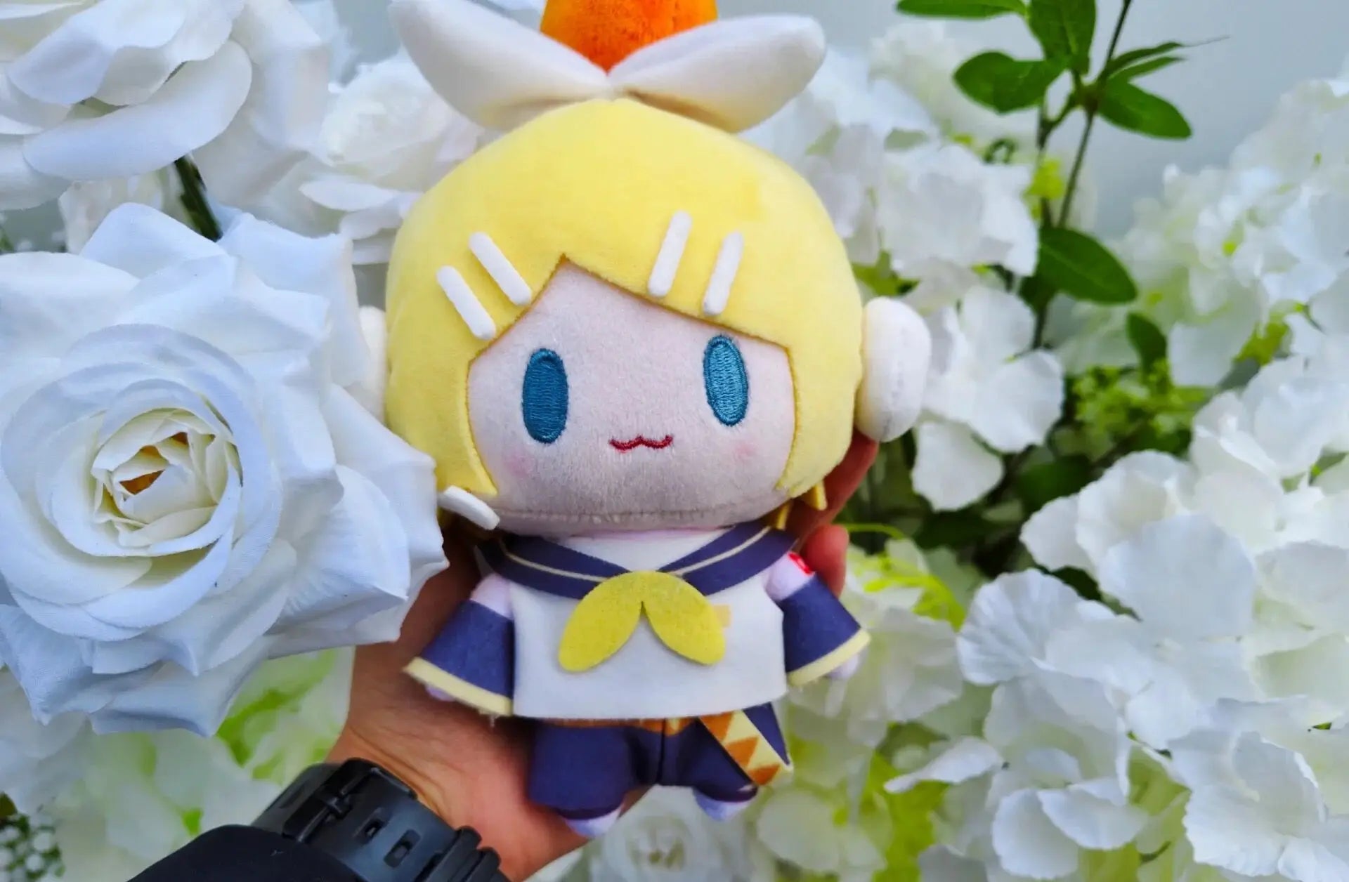 15cm Hatsune Miku Plush Stuffed Toy Kagamine Len Rin Kawaii Figure Plush Doll Collection Model Ornament Toys For Kid Gifts