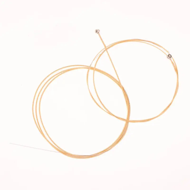 1 Pcs Smooth-Feel Non-Oxidation Acoustic Guitar Strings Set - Ideal For Ballad & Ethnic Plucked Instruments